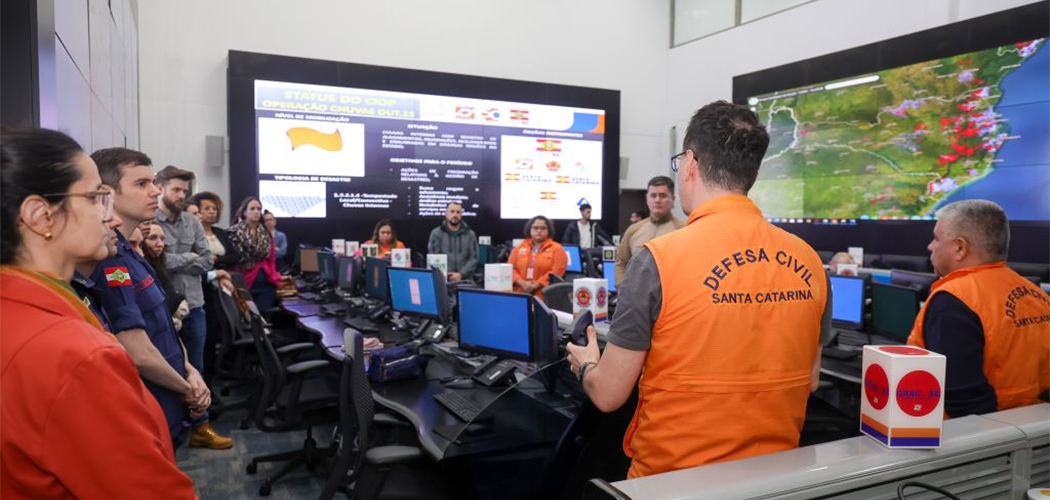 Santa Catarina reforça atuação integrada para período mais crítico de chuvas