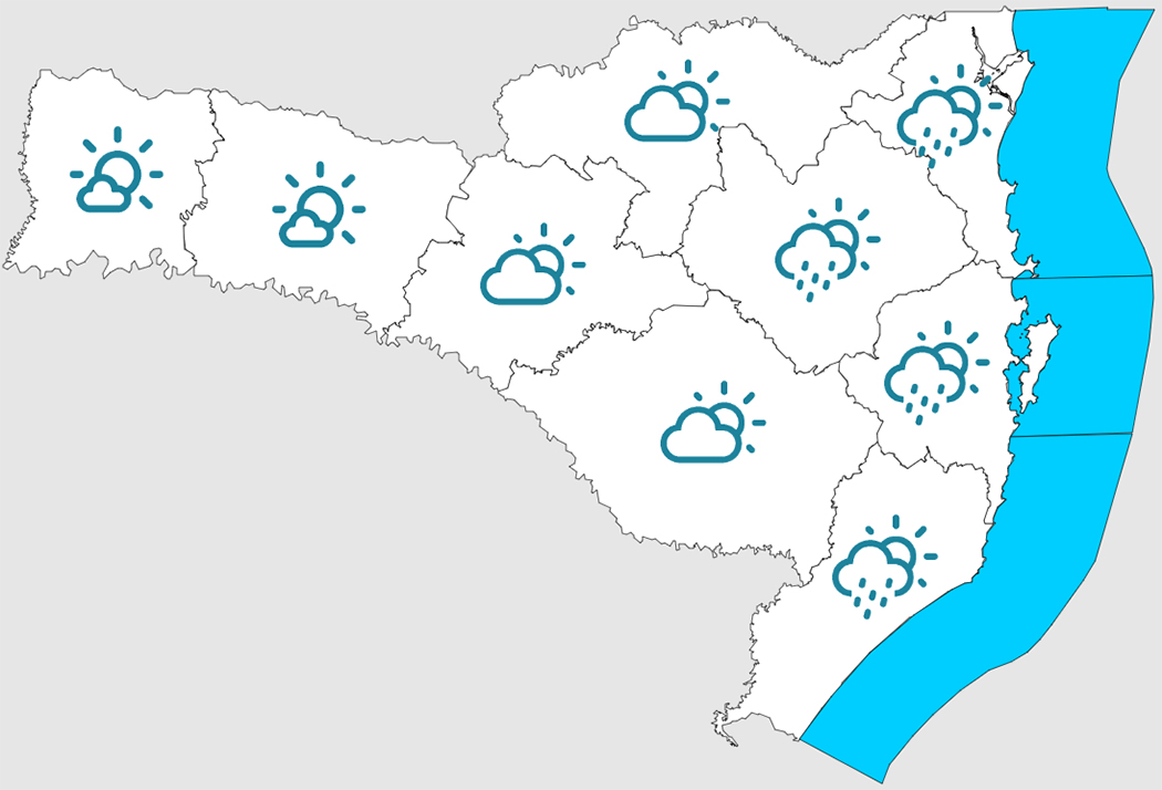 Atenção: Mudança no tempo em Santa Catarina