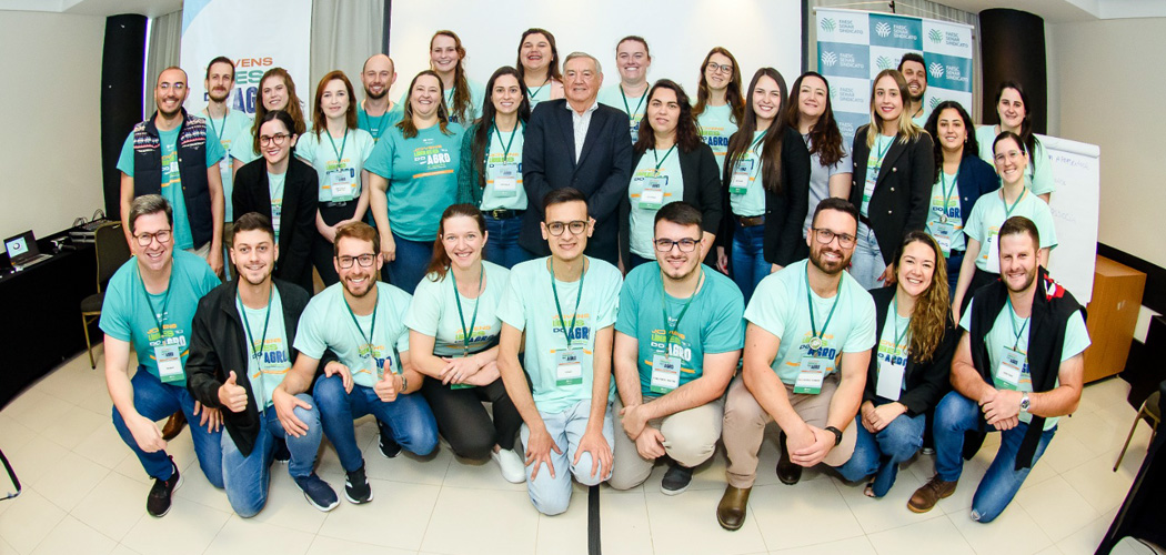 Presidente da Faesc/Senar conversou com os participantes da 5ª Edição do Programa CNA Jovem/Foto: Elis Pereira/Imagem&Arte