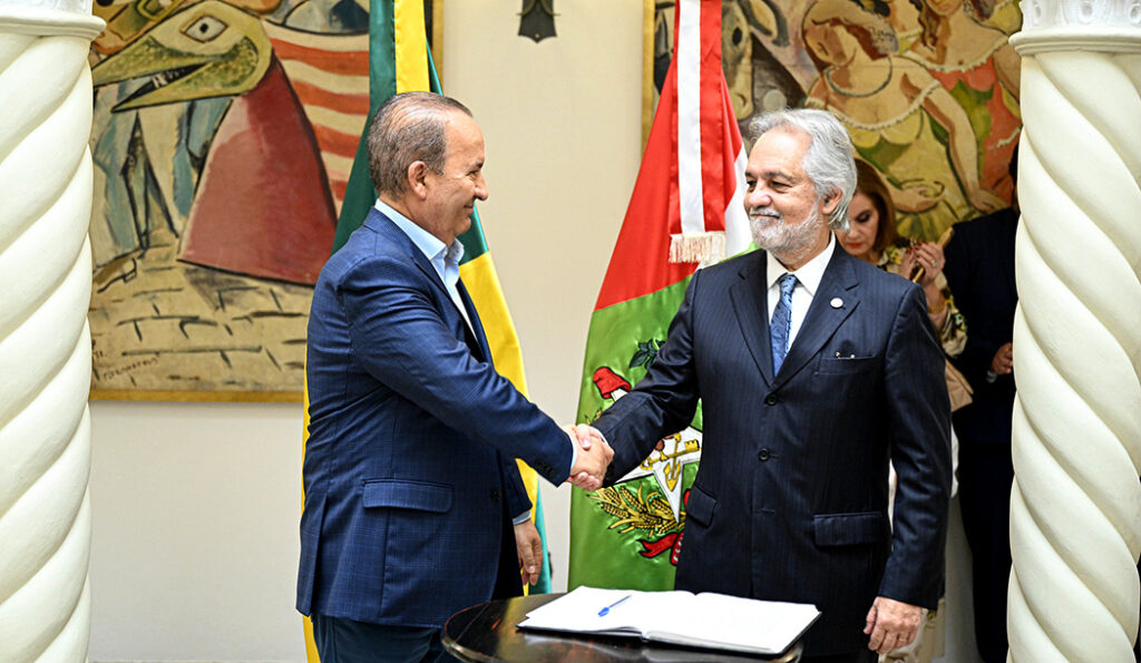 João Henrique Blasi assume o Governo do Estado por ser o quarto na linha sucessória/Foto: Eduardo Valente/GOVSC