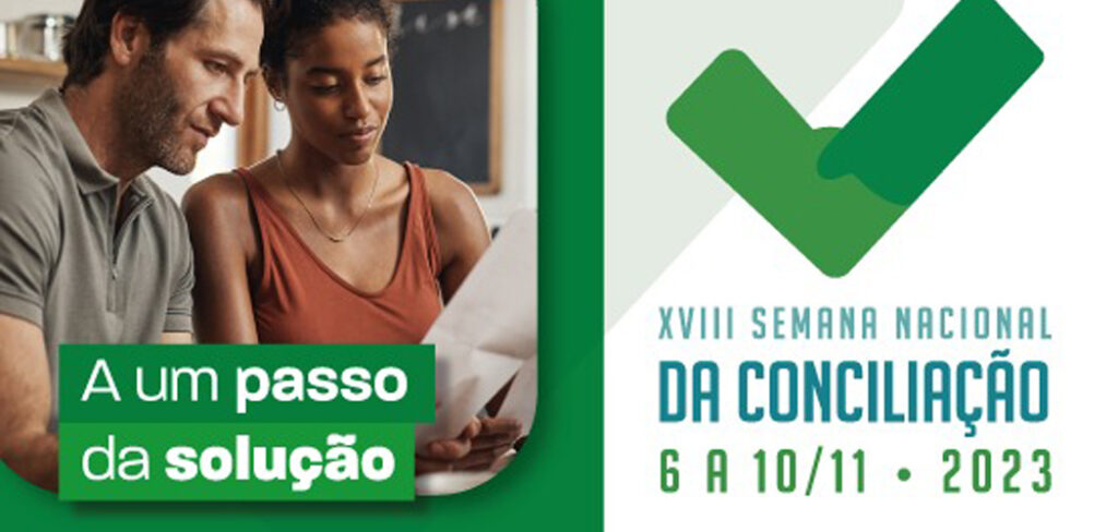 Semana Nacional da Conciliação será realizada em novembro