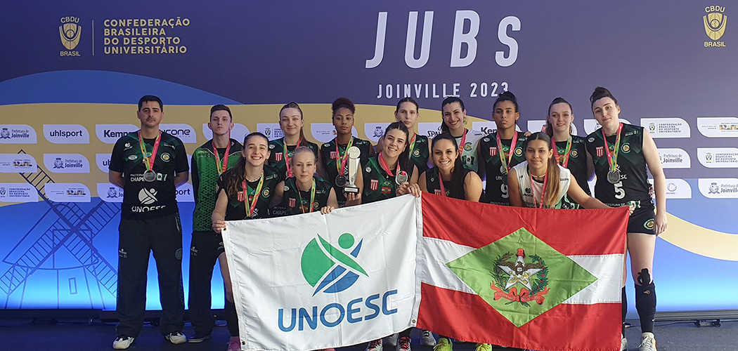 Unoesc conquista medalhas na 70ª edição dos Jogos Universitários Brasileiros (JUBs)
