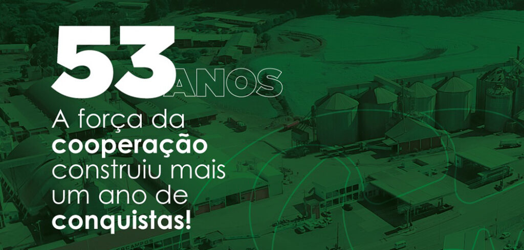 Copercampos completa 53 anos