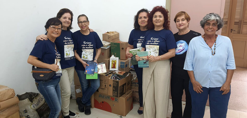 Mais de 2 mil livros foram arrecados através da Campanha do Festuris e AFFET