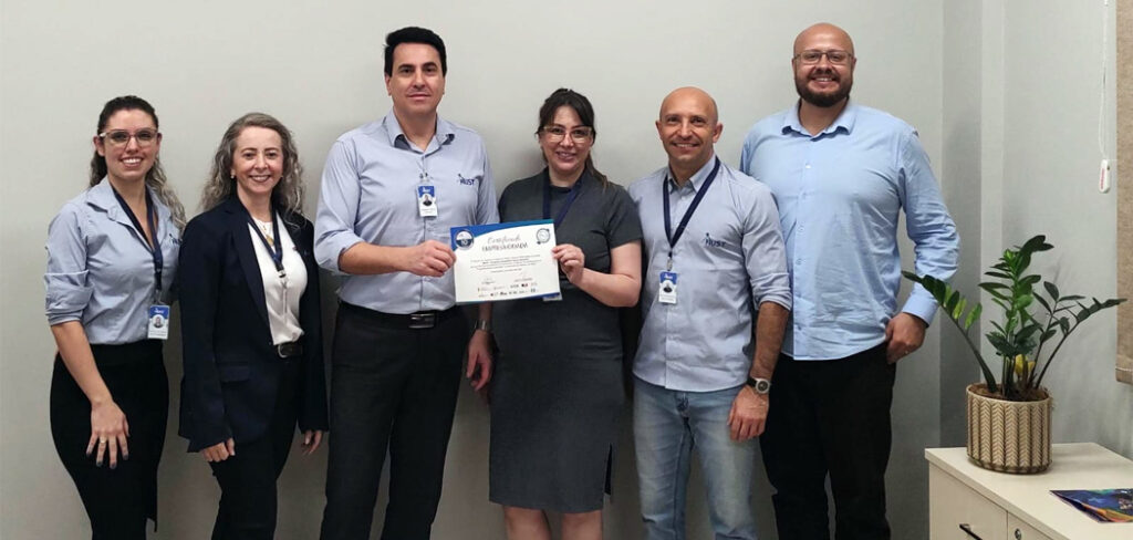 HUST é certificado como Empresa Cidadã pelo Tribunal de Justiça de Santa Catarina