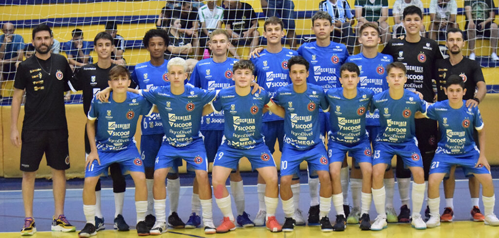 Equipe Sub-15 do Joaçaba Futsal disputara a final da Liga Catarinense