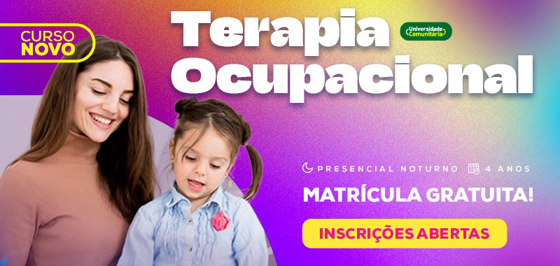 Unoesc Joaçaba agora tem curso de Terapia Ocupacional