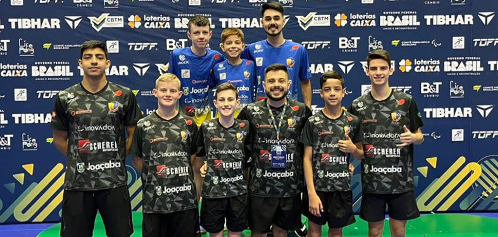 Pró-Tênis de Mesa conquistou cinco medalhas no Brasileiro em São Paulo