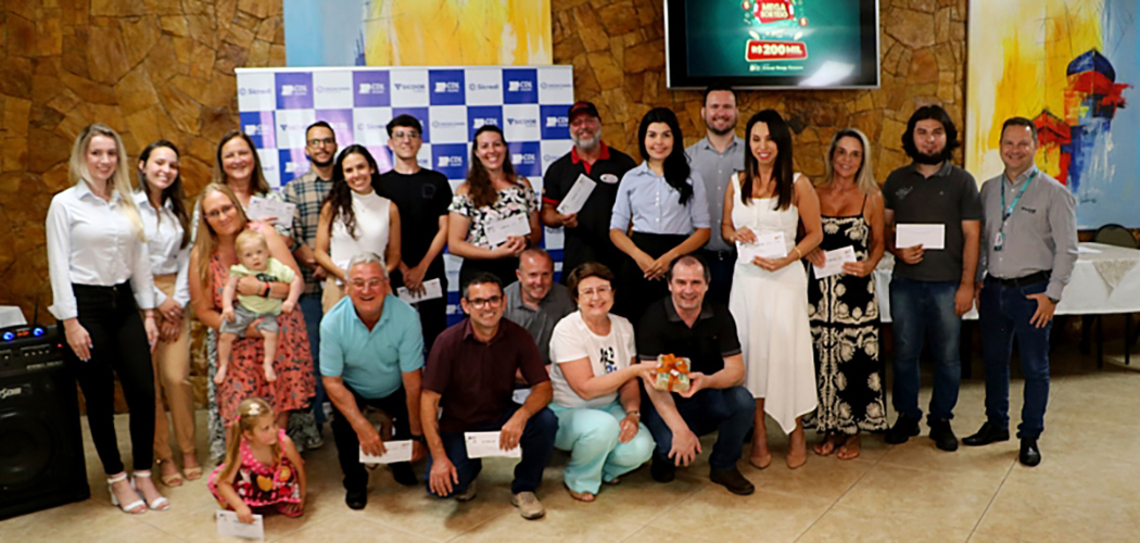 CDL Joaçaba celebra sucesso da promoção do Mega-Sorteio