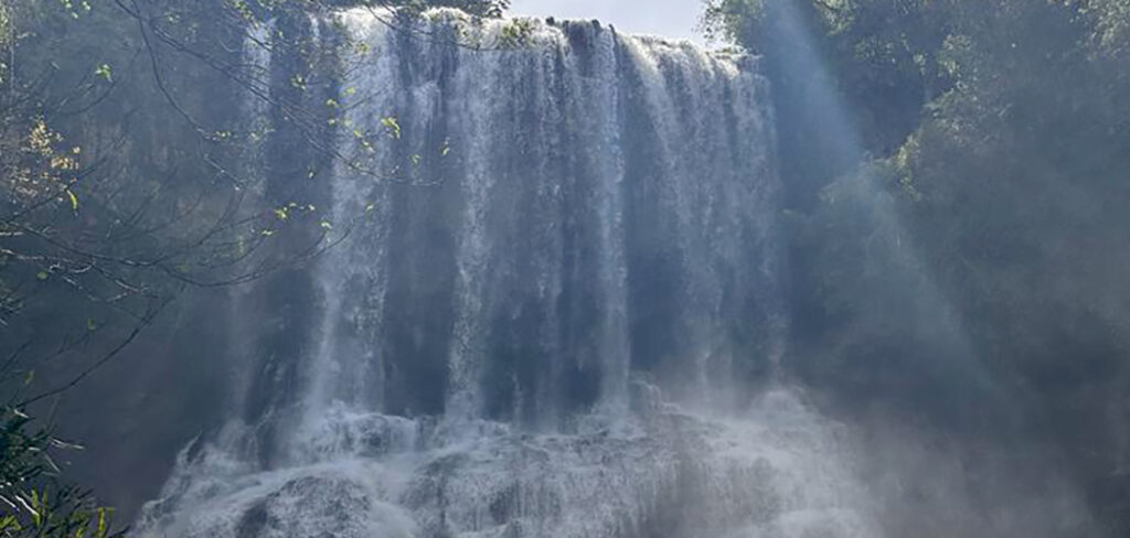 Cataratas do Iguaçu localizada na cidade de Foz do Iguaçu/ PR/Foto: Maythe Novak -Bom Dia SC