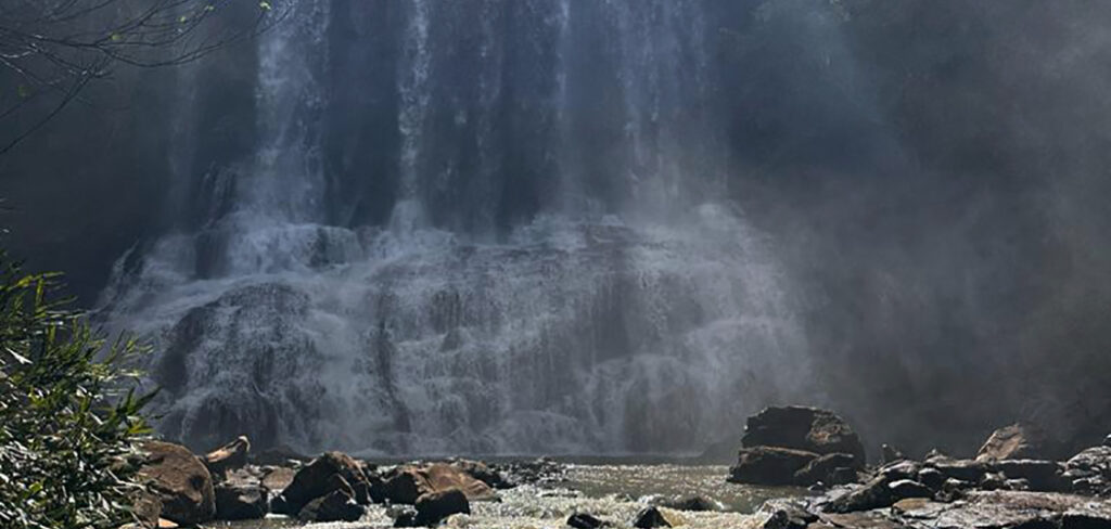 Cascata do Tigre, localizada na cidade de Machadinho/ RS/Foto: Willian Pereira