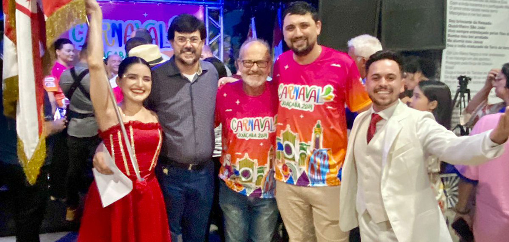 Presidente da Rota da Amizade participa do lançamento do Carnaval de Joaçaba