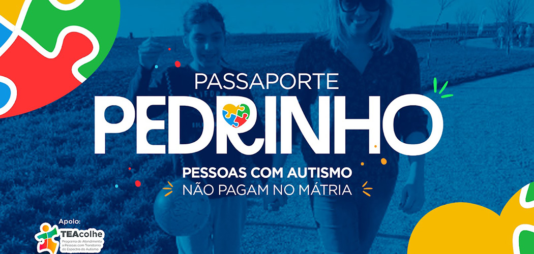 Mátria Parque disponibiliza entrada gratuita para pessoas com autismo apresentando o Passaporte Pedrinho