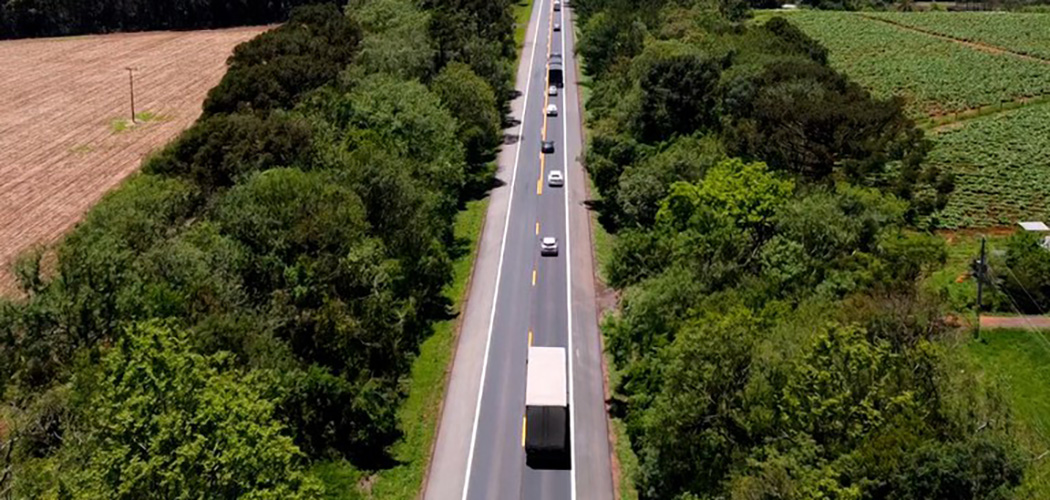 Restauração de trecho da BR-280/SC facilita o escoamento da produção moveleira catarinense