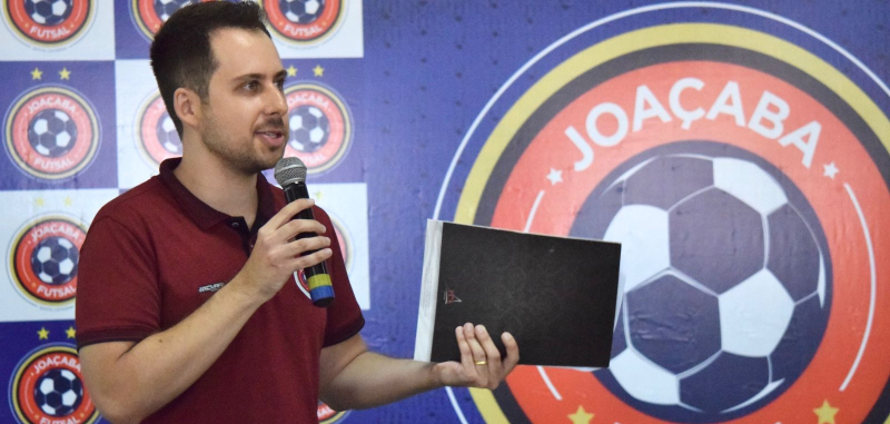 Thiago Lenzi se despede da presidência do Joaçaba Futsal, após dois anos de intenso trabalho