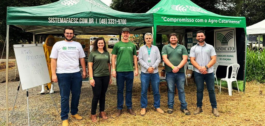 O 3º Campo Tecnológico Coolacer contou com apoio do Senar/SC/Foto: Divulgação Sistema Faesc/Senar