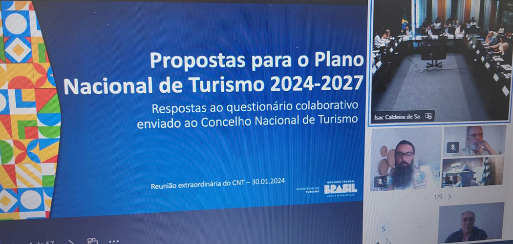 Propostas para o Plano Nacional de Turismo 2024 - 2027/ Foto: Evandro Novak
