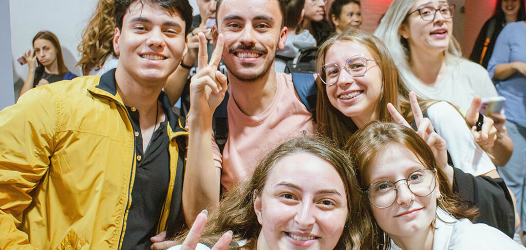 Unoesc realiza atividades de acolhimento para marcar o início do ano letivo