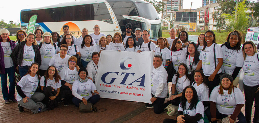 Caravana de agências de viagens GTA na Expo Turismo Paraná 2023/ Foto: Luis Batista