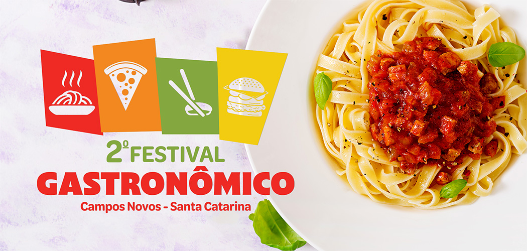Lançado edital para o “2º Festival Gastronômico” de Campos Novos