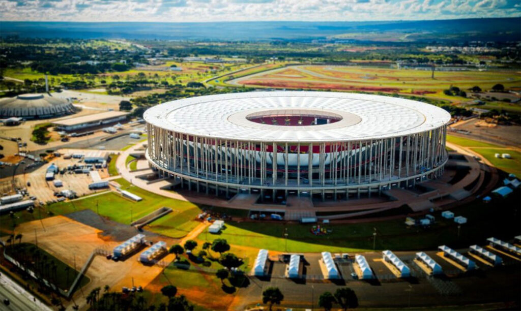 Arena BRB Mané Garrincha, onde a inovação se encontra com sustentabilidade/Foto: Internet