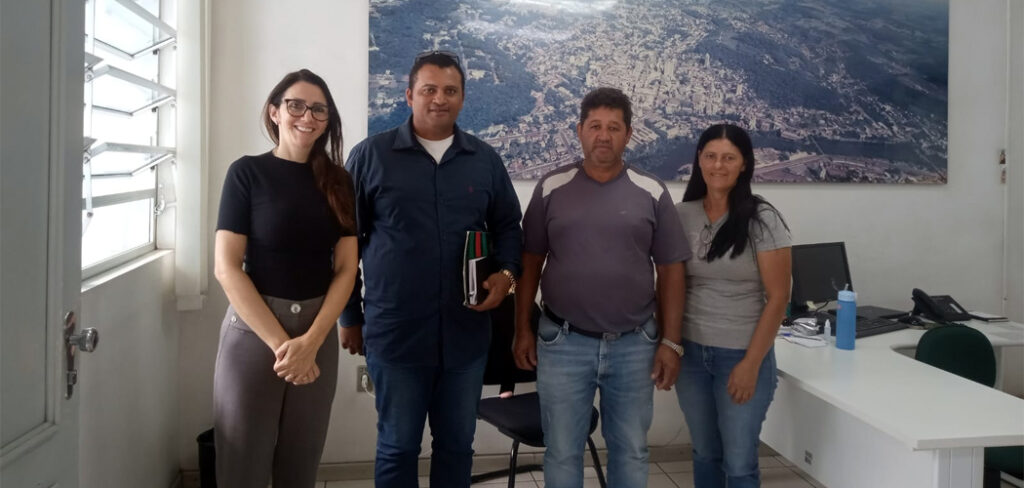 Cidasc de Joaçaba recebe representantes da Associação dos Produtores Rurais Quilombolas Invernadas dos Negros