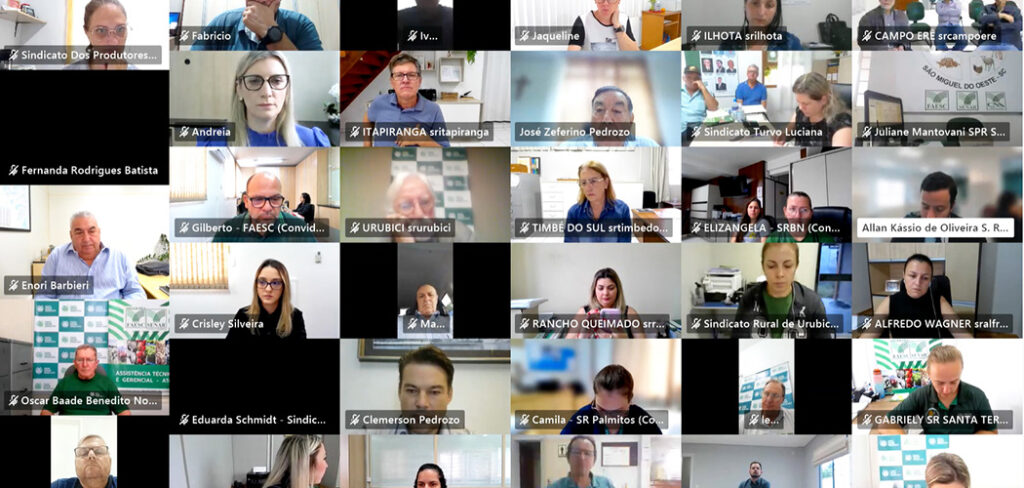 Evento reuniu dirigentes e equipes dos Sindicatos Rurais, técnicos e especialistas do agronegócio