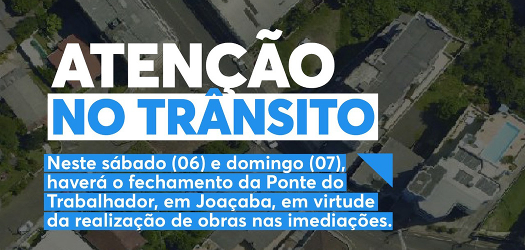 Atenção no trânsito de Joaçaba