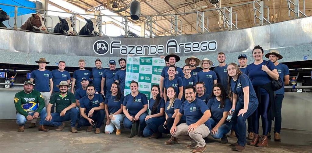 Visita técnica à Fazenda Arsego/Foto: Divulgação Sistema Faesc/Senar/Sindicatos