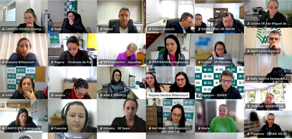 Reunião com as equipes dos Sindicatos Rurais do oeste, meio-oeste e extremo-oeste