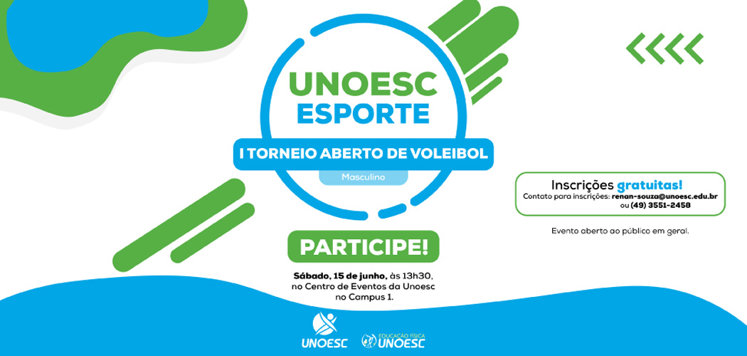 Unoesc Esporte será realizado neste sábado em Joaçaba