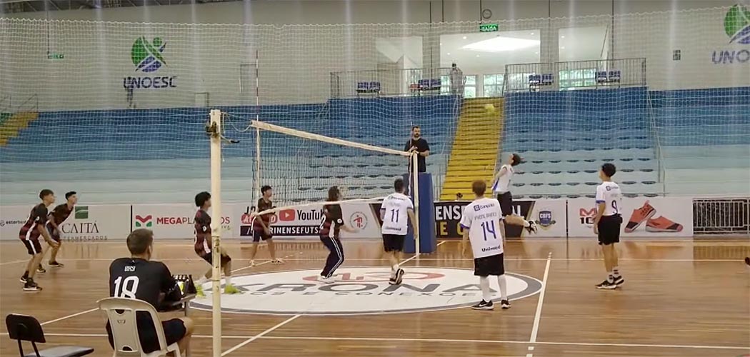 Dia do Voleibol (27/06)/ Foto: Maythe Novak - Bom Dia SC