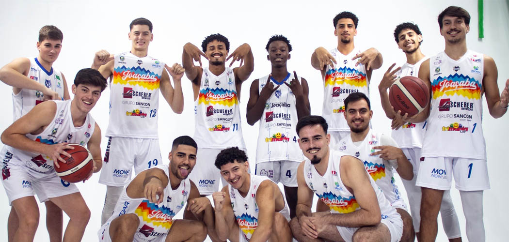 Basket Joaçaba Sub 22 classifica em 1º lugar no Catarinense 2024