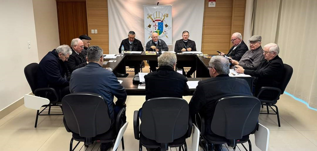 Diocese de Joaçaba acolhe encontro dos Bispos, Ecônomos e Coordenadores de Pastoral do estado de SC