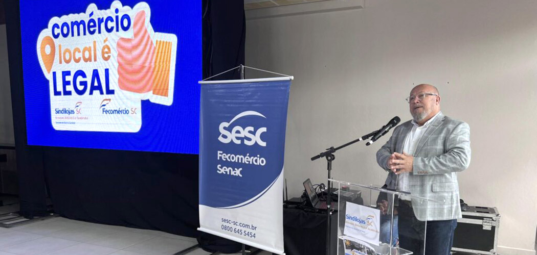 Fecomércio SC e sindicatos empresariais lançam campanha “Comércio Local é Legal”