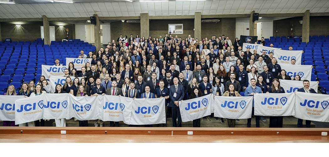Mais de 220 pessoas participam de Encontro Regional da JCI em Joaçaba
