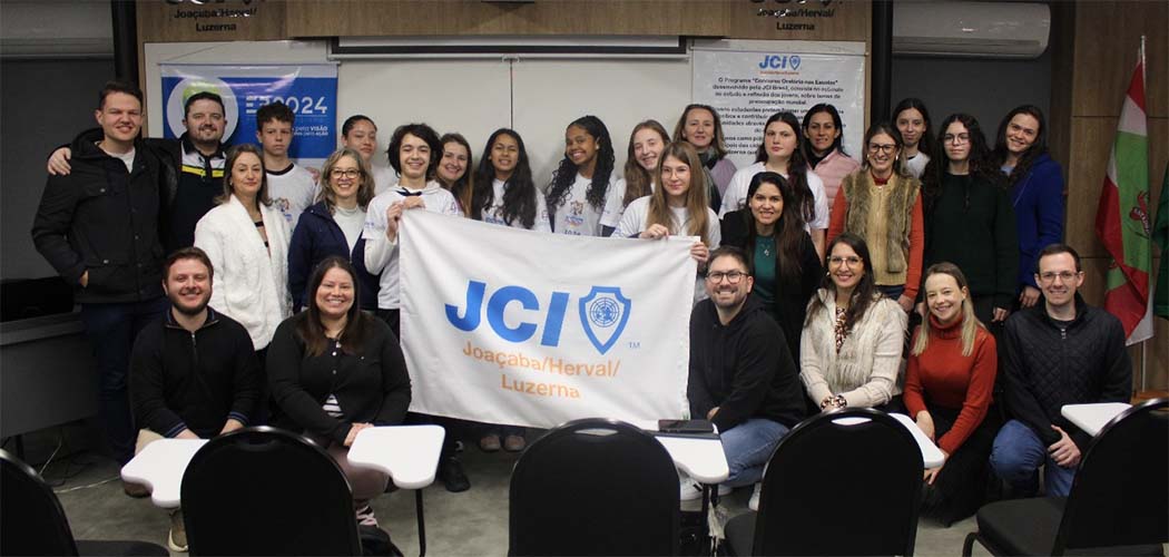 JCI Joaçaba, Herval e Luzerna realiza final do concurso Oratória nas Escolas