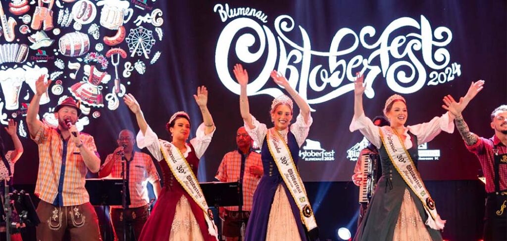 Lançamento da 39ª Oktoberfest apresentou as novidades para a edição de 2024/Foto: Daniel Zimmermann