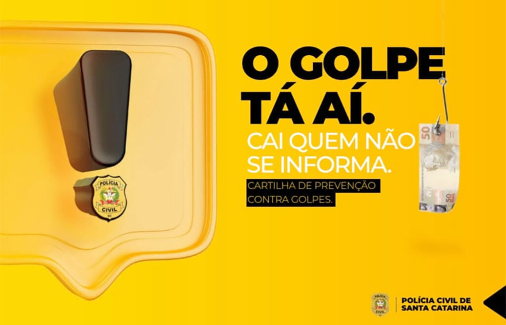 Polícia Civil de SC apresenta Cartilha de Prevenção Contra Golpes