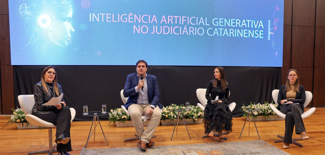 SC é o 1º Estado a contar com a utilização da IA no Poder Judiciário/Foto: Cristiano Estrela/TJSC