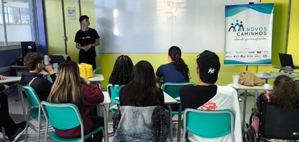 Novos Caminhos ensina postura profissional em oficina sobre habilidades e competências/Foto: Divulgação/PNC Concórdia