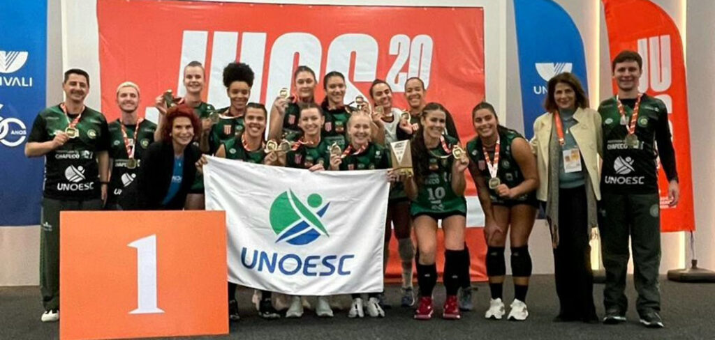 Unoesc conquista é vice-campeã geral dos JUCs 2024