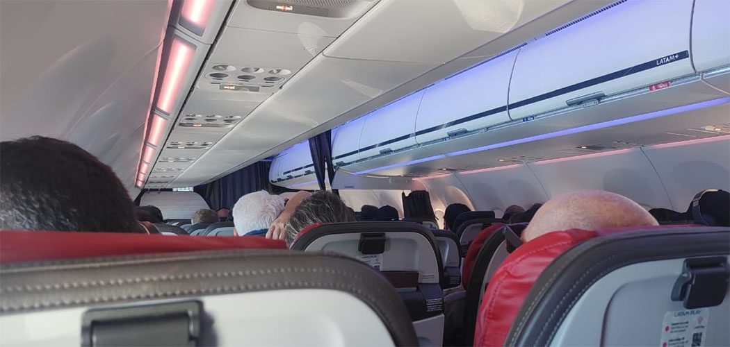 Movimentação de passageiros internacionais em SC tem novo recorde com aumento de 214%/ Foto: Maythe Novak - Bom Dia SC