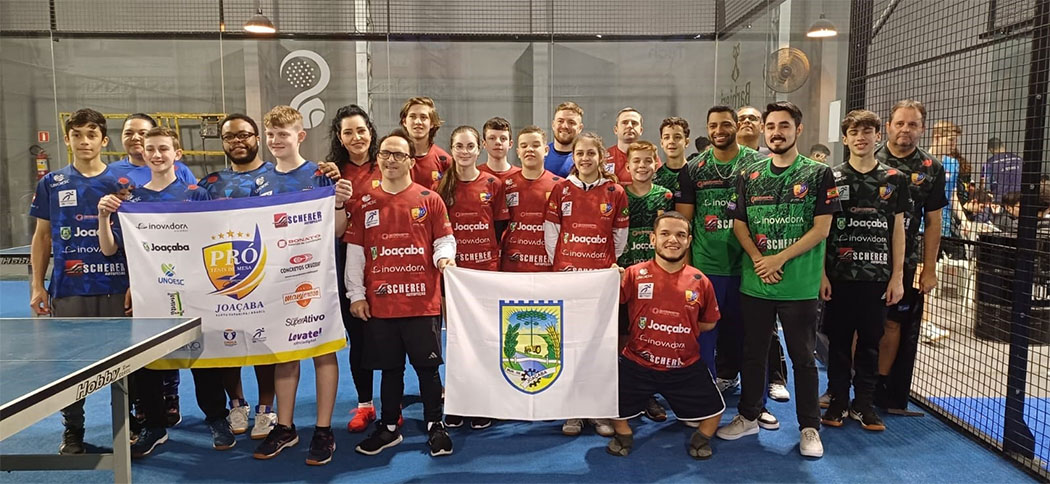 Mesa – Tenistas de Joaçaba conquistam mais de 21 medalhas em competições estaduais