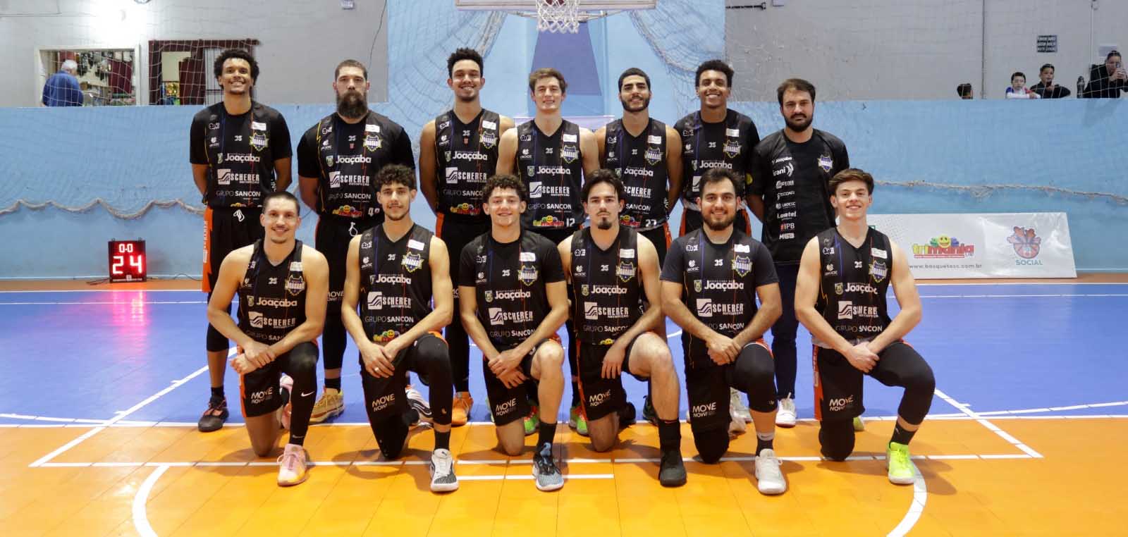 Basket Joaçaba estreia com vitória no Campeonato Catarinense 2024