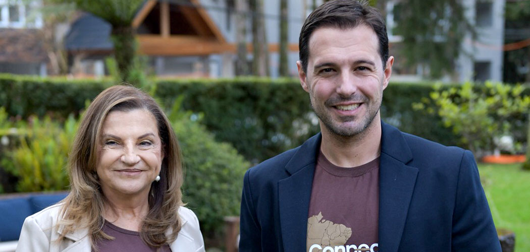 Marta Rossi e Eduardo Zorzanello são os anfitriões do Connection Terroirs do Brasil/Foto: Rafael Cavalli