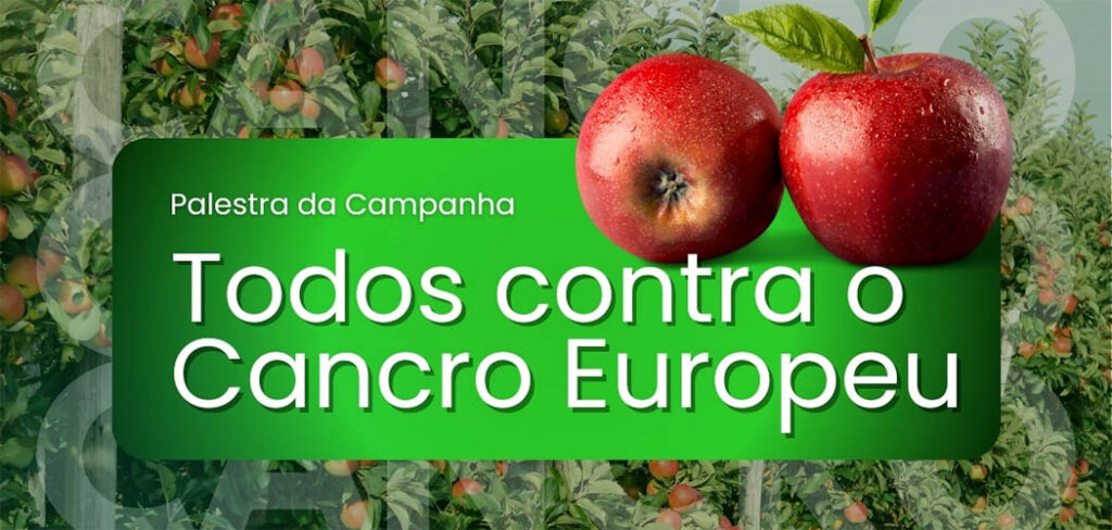 Campanha “Todos contra o cancro europeu” terá rodada de palestras em Fraiburgo na terça-feira (27)