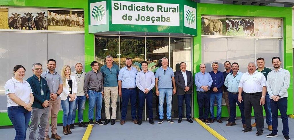 Sindicato Rural de Joaçaba inaugura nova sede/Foto: Evandro Novak-TV Bom Dia SC