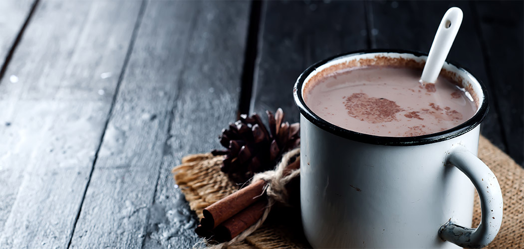 Chocolate quente proteico