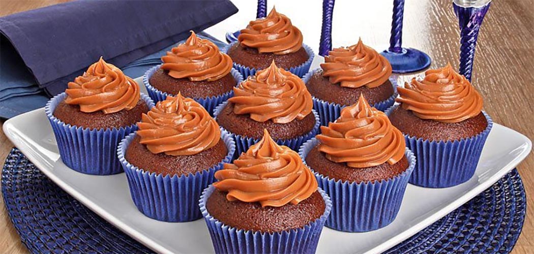 Cupcake de doce de leite fit/ Foto: Internet